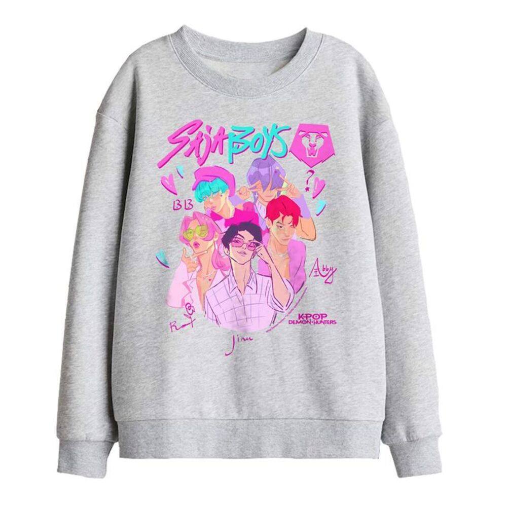 K-Pop Demon Hunters Childrens/Kids Saja Boys Signature Sweatshirt / Athletic Hea